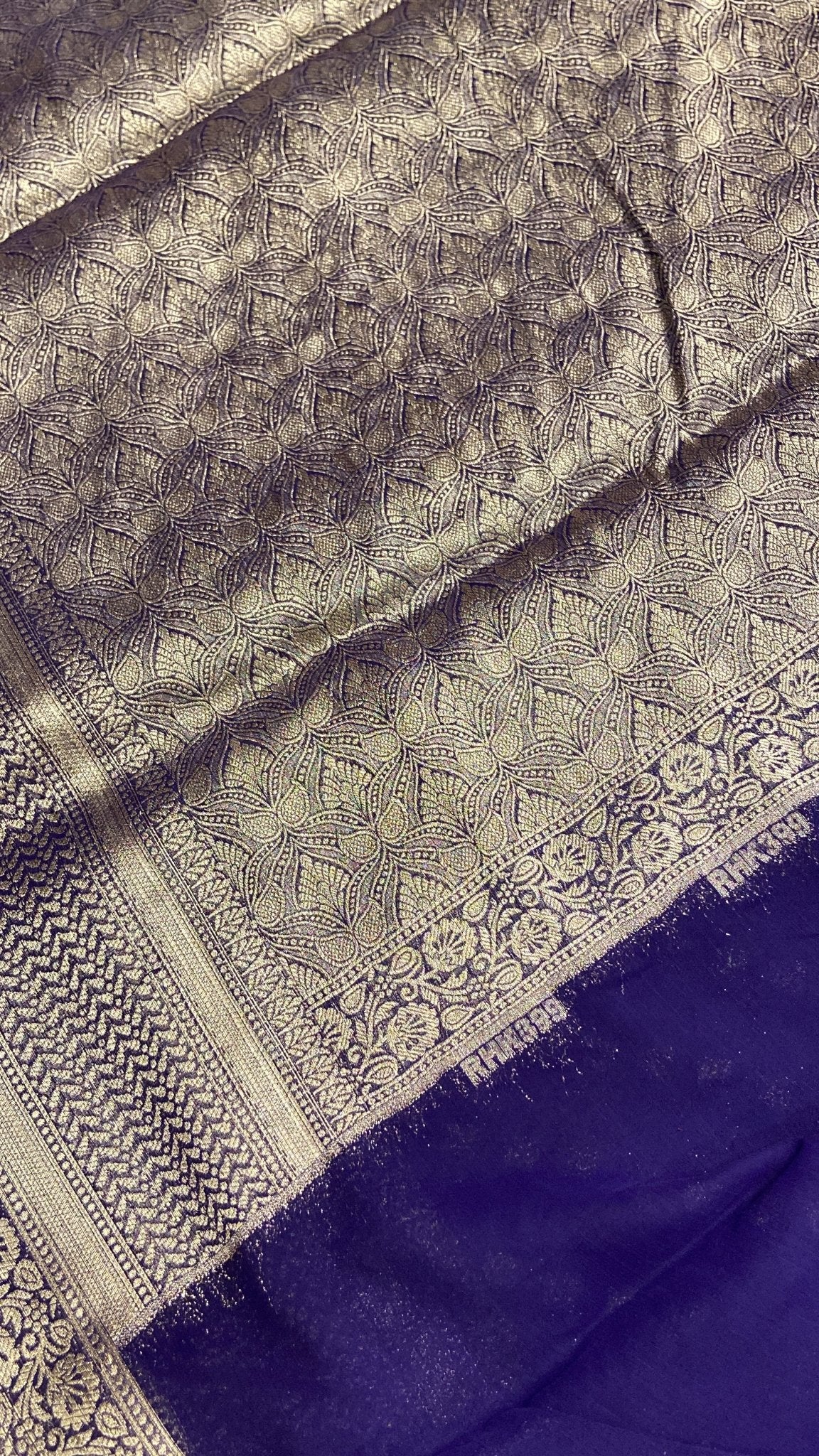 Soft Georgette Saree✨ - Kanjeevaram Silk Mandir
