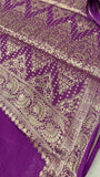 Soft Georgette Saree - Kanjeevaram Silk Mandir