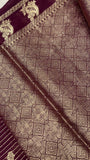 Soft Georgette Saree - Kanjeevaram Silk Mandir