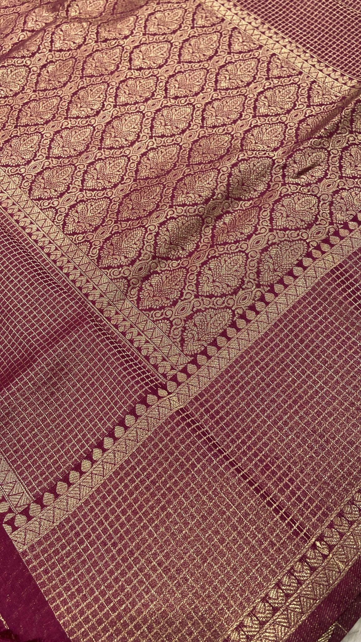 Soft Georgette Saree - Kanjeevaram Silk Mandir