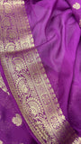 Soft Georgette Saree - Kanjeevaram Silk Mandir