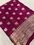 Soft Georgette Saree - Kanjeevaram Silk Mandir
