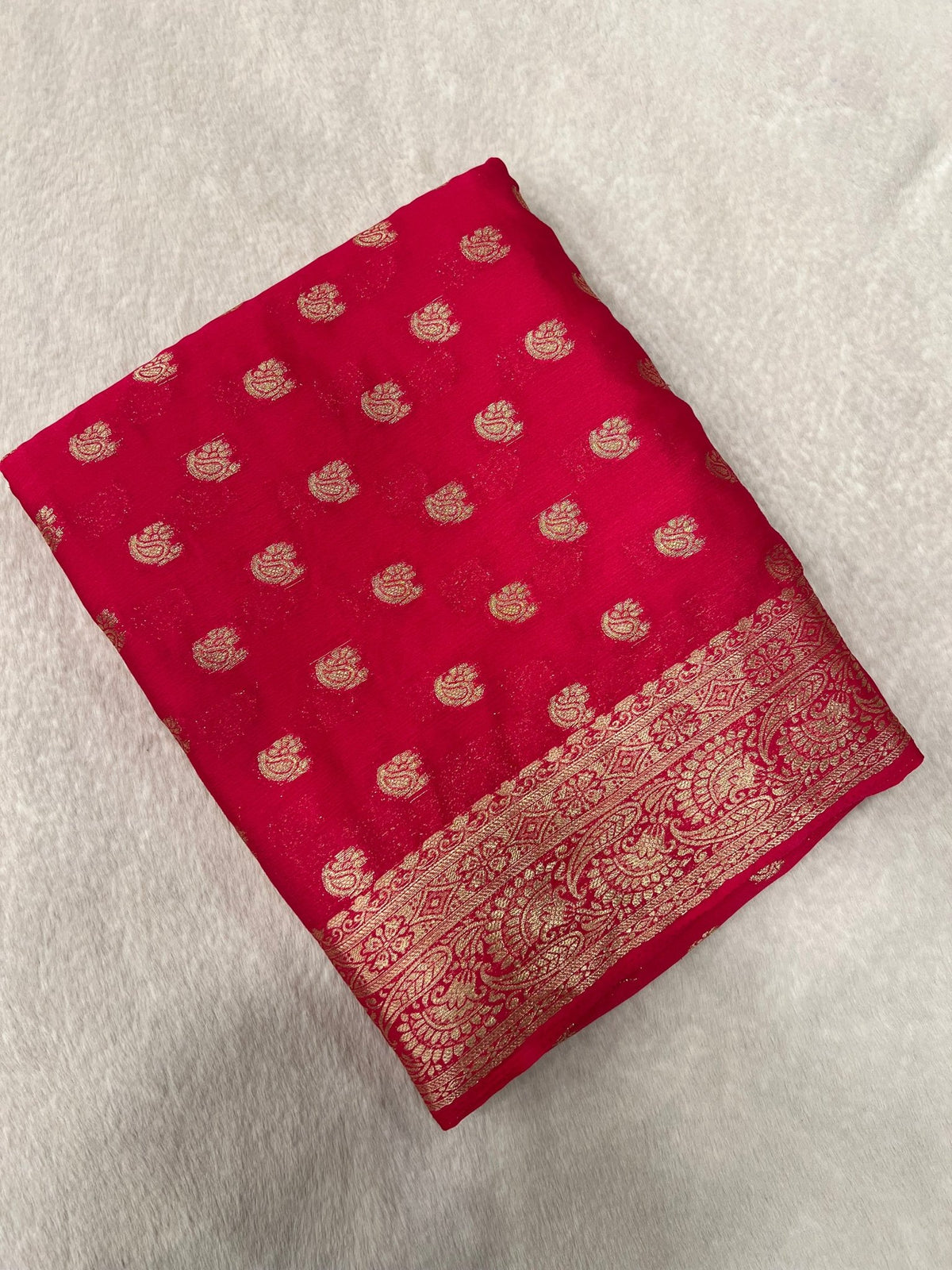 Soft Georgette Saree💗 - Kanjeevaram Silk Mandir