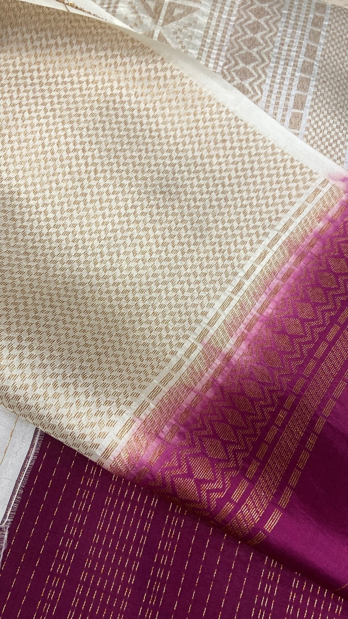 Soft Tassar Silk Saree - Kanjeevaram Silk Mandir