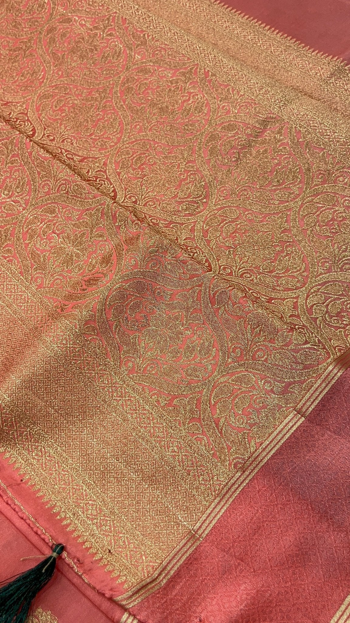 Spun Silk Saree - Kanjeevaram Silk Mandir