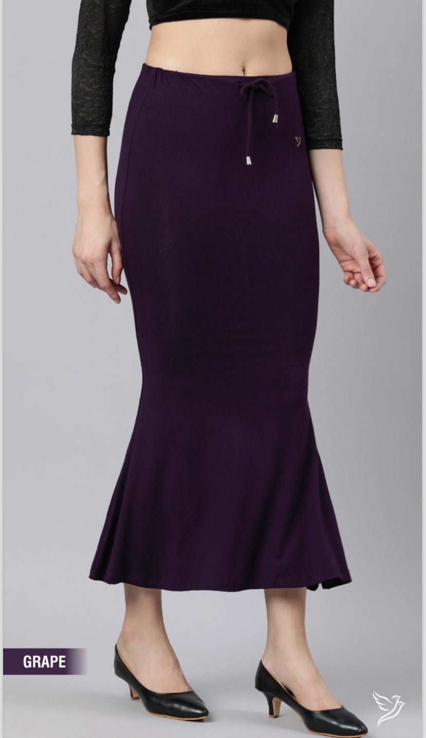 Twin Bird Saree Shaper- Grape - Kanjeevaram Silk Mandir