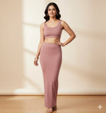 Twin Bird Saree Shaper- Rose Dust - Kanjeevaram Silk Mandir