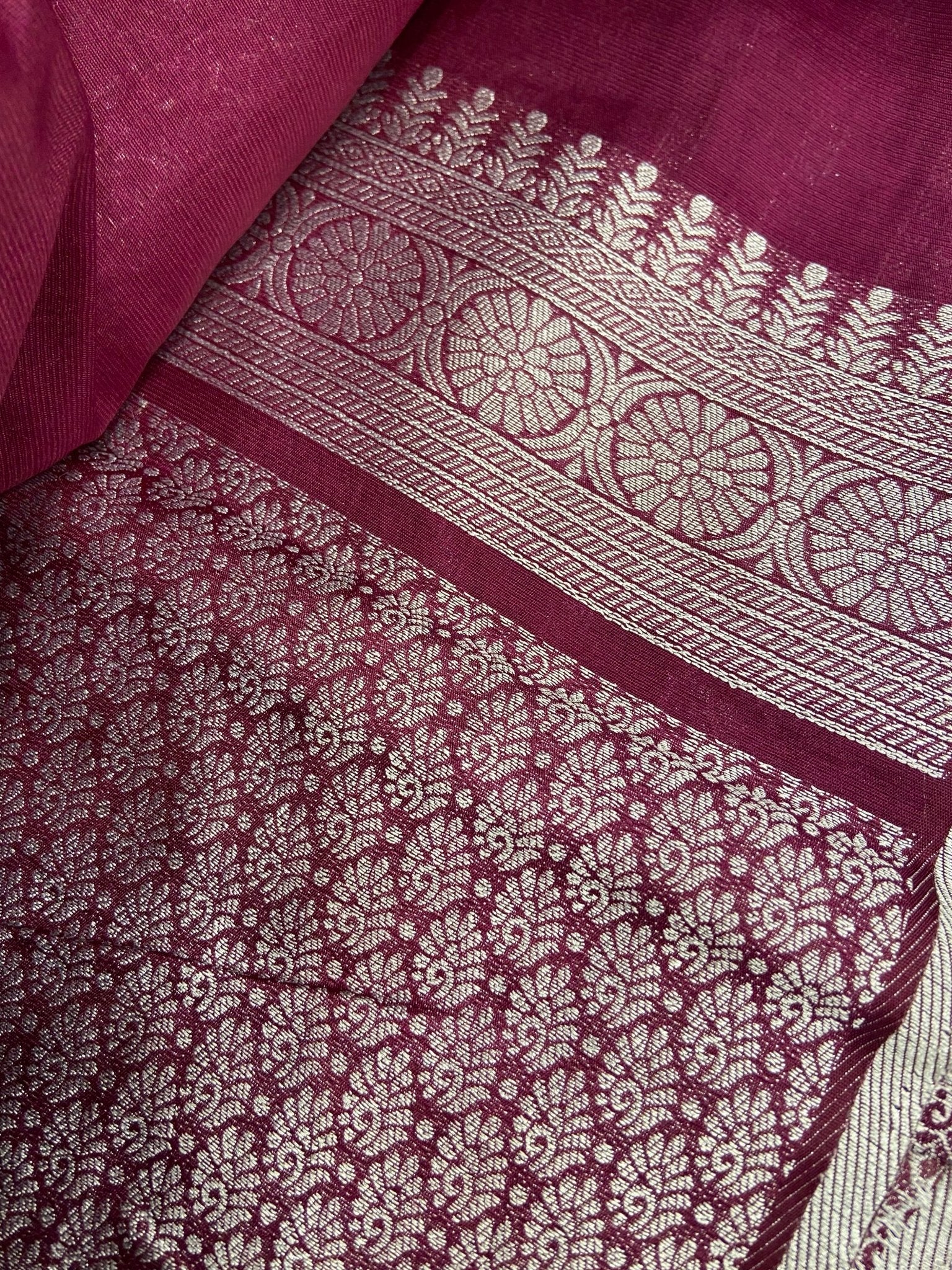 Warm Silk Saree - Kanjeevaram Silk Mandir